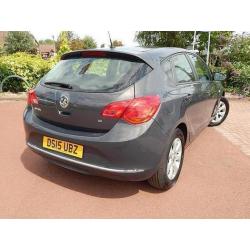 2015 Vauxhall Astra 1.6i 16V Design 5 door Petrol Hatchback