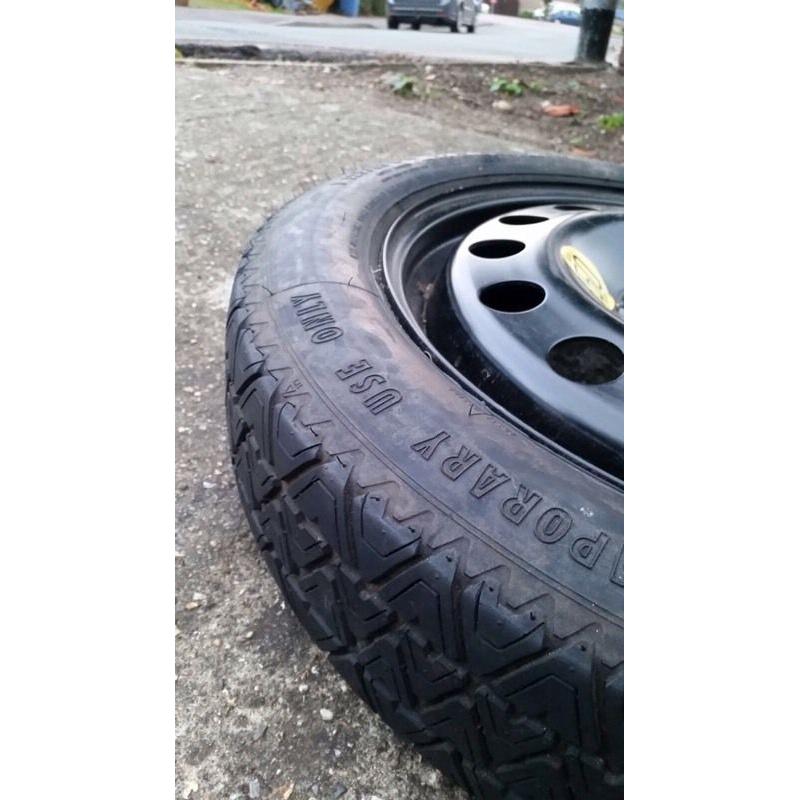 Bmw spare saver wheel 17 inch