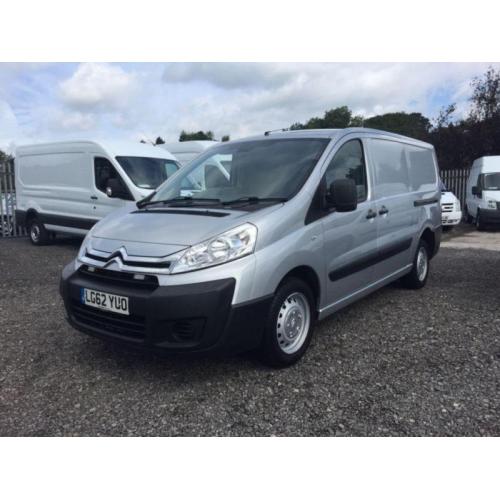 2012 62 CITROEN DISPATCH 2.0 1200 L2H1 ENTERPRISE HDI 1D 126 BHP DIESEL LWB VAN
