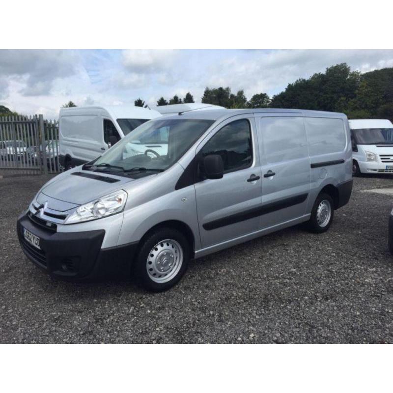 2012 62 CITROEN DISPATCH 2.0 1200 L2H1 ENTERPRISE HDI 1D 126 BHP DIESEL LWB VAN