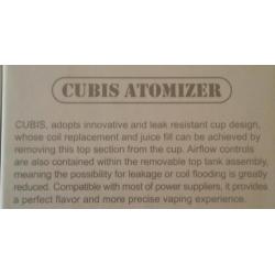 Joy tech cubis tank