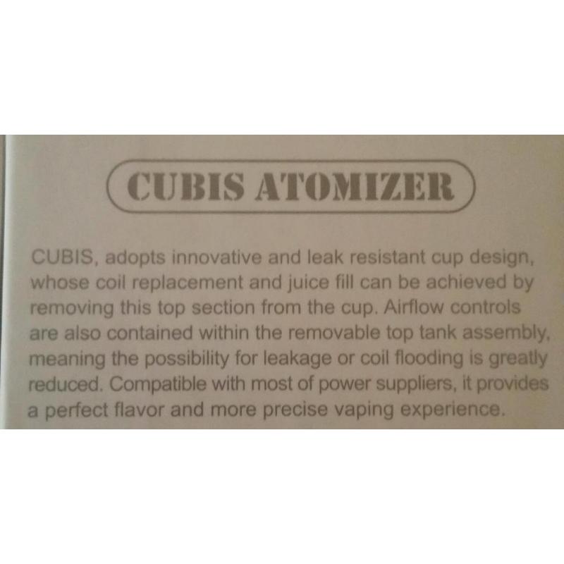 Joy tech cubis tank