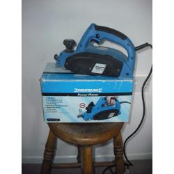 Silverline power planer 710 motor 82 mm wide blade used condition