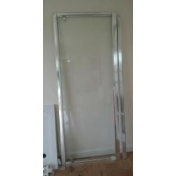Shower tray and door
