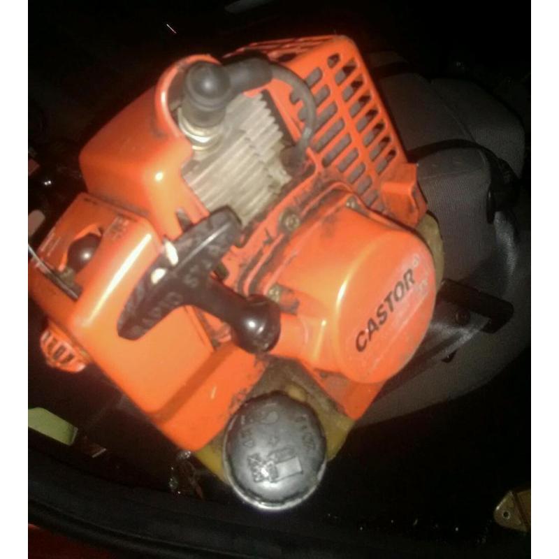 Castor turbo 21 petrol strimmer