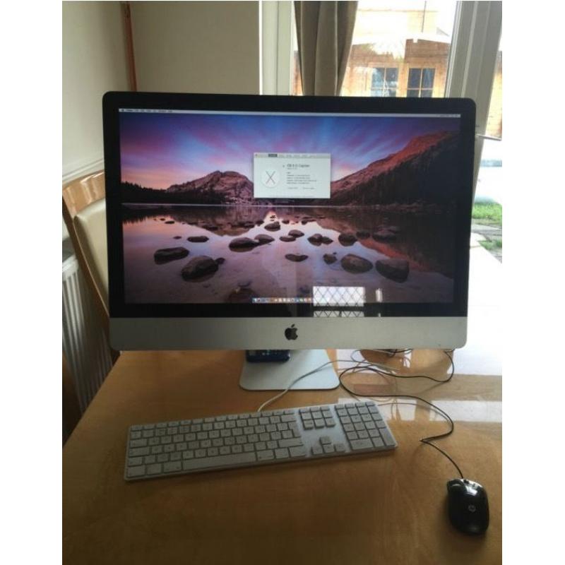 Apple iMac 27-inch 2.7GHz Quad Core i5 32GB RAM 1TB HD