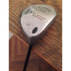 Callaway Big Bertha Warbird 10 Driver RCH96 Graphite Firm Flex. With Cover. Right handed club