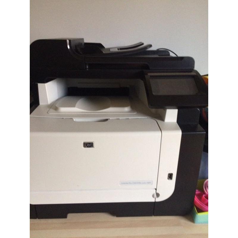 HP lasers jet pro printer - CM1415fn color MFP