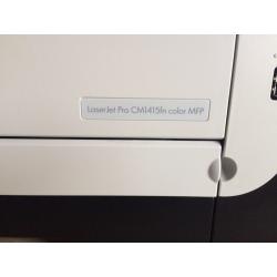 HP lasers jet pro printer - CM1415fn color MFP