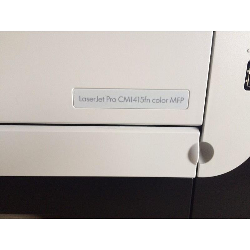 HP lasers jet pro printer - CM1415fn color MFP