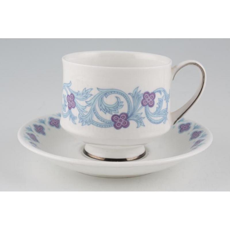 NEW Paragon fine bone china, unused, perfect - 20 pieces pattern Monaco