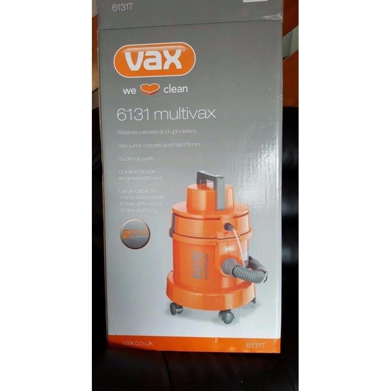 Vax 6131T 3-in-1 Multivax Dry Vacuum and Carpet Washer