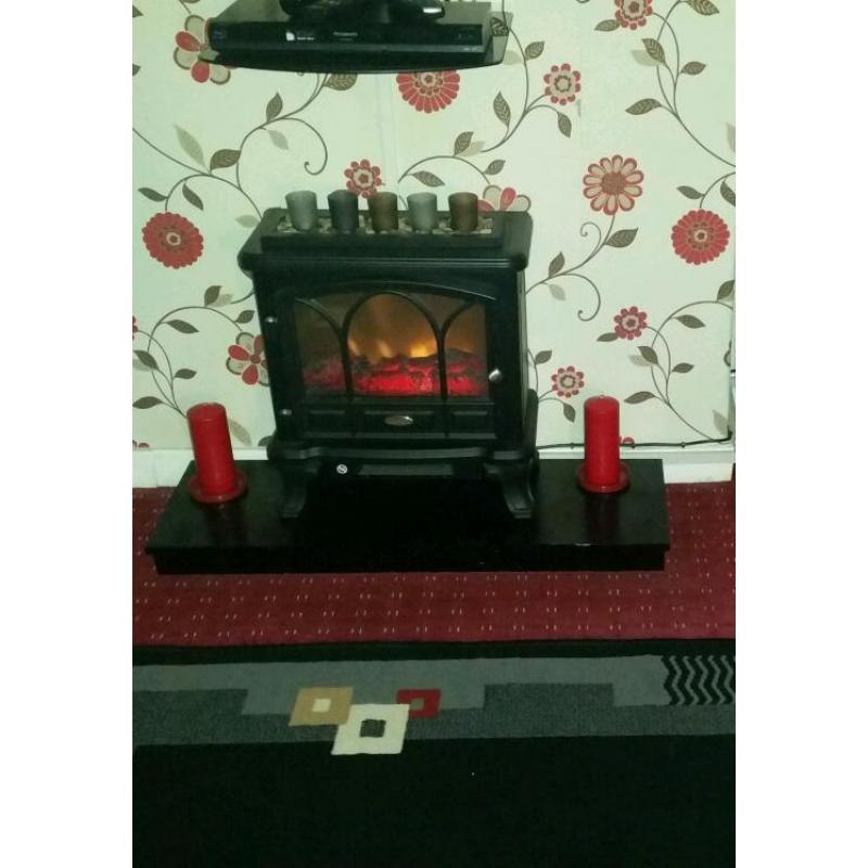Dimplex fire