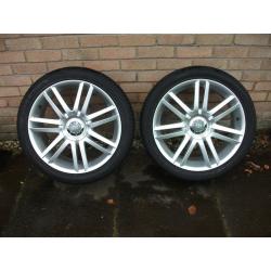 Set of 4 19" Alloy Wheels