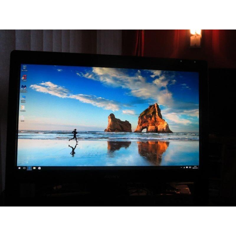 Sony Vaio All-in-One Touchscreen Desktop PC.
