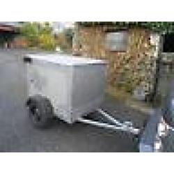 Galvanised box trailer 4ft x 3ft