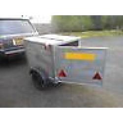 Galvanised box trailer 4ft x 3ft