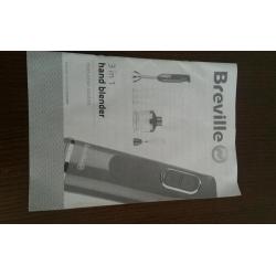 Breville 3 in 1 hand blender