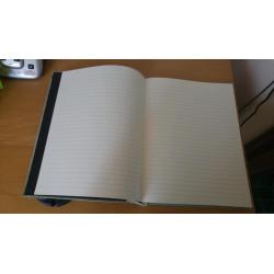Brand new unused notebook shabby chic style
