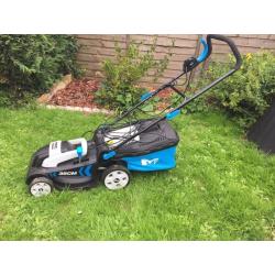 Excellent condition - nearly new electric lawn mower