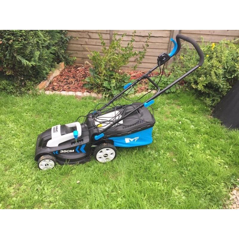 Excellent condition - nearly new electric lawn mower