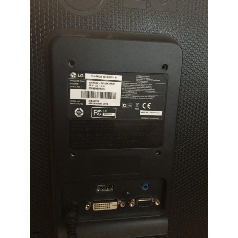 LG 22inch Monitor