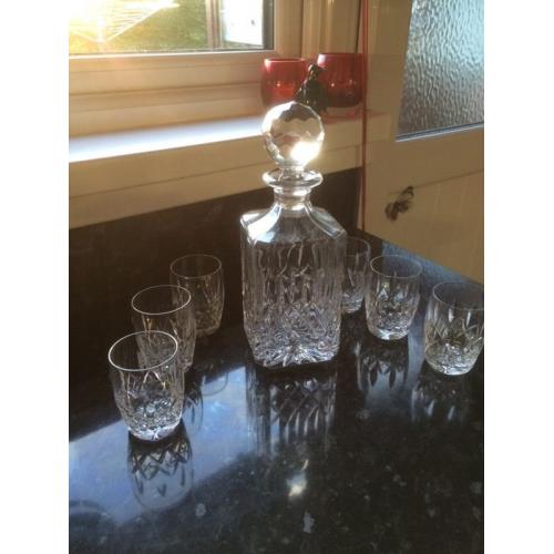 Crystal decanter set