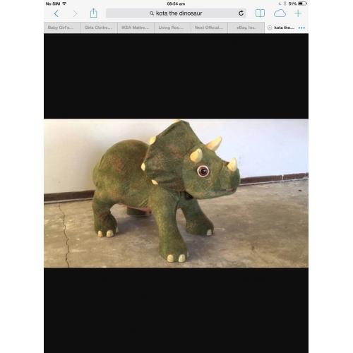 Dinosaur ride on from playskool
