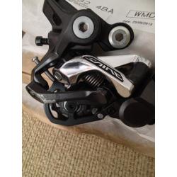 SAINT SHADOW 10 SPEED REAR MECH & XT 10 SPEED SHIFTERS