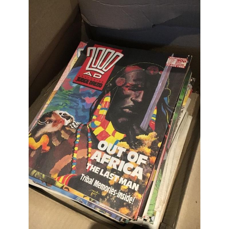 Big collection 2000AD Comics