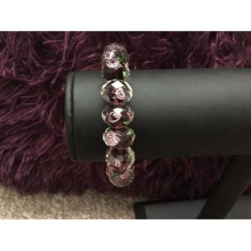 Handmade crystal bracelet