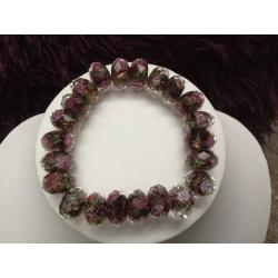 Handmade crystal bracelet