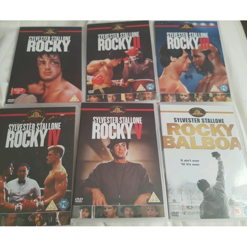Rocky dvds