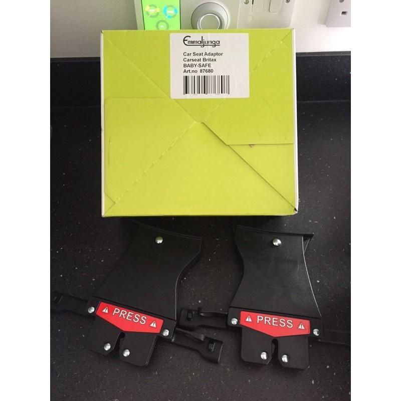 Car seat adaptors- emmaljunga pram systems