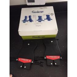 Car seat adaptors- emmaljunga pram systems