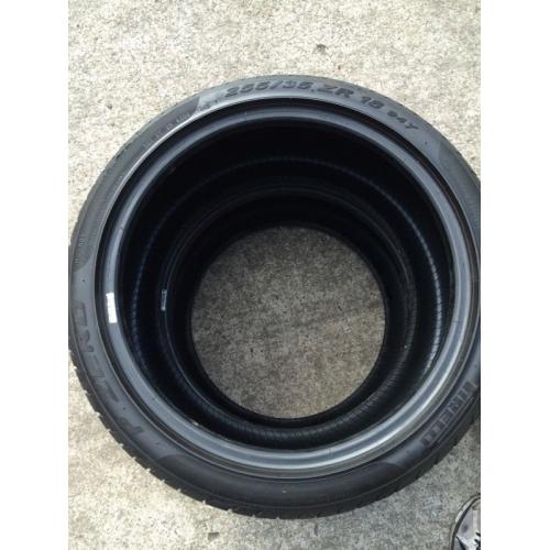 255/35/18 Pirelli p zero tyres x2