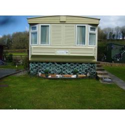 ATLAS DYNASTY SUPER STATIC CARAVAN NEAR CENARTH FALLS WEST WALES SITE FEES PAID UNTIL MARCH 2017