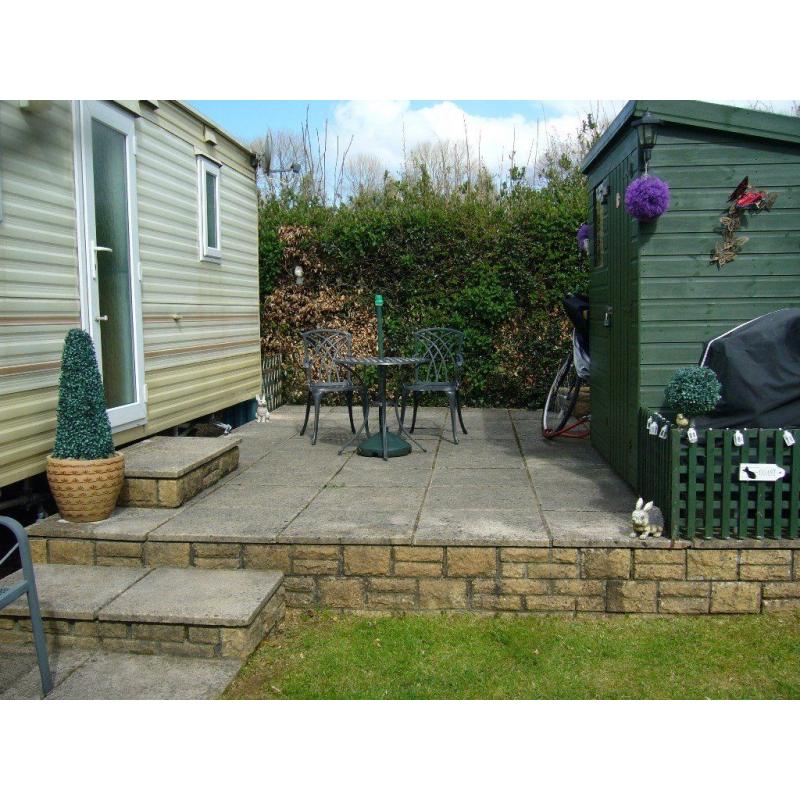 ATLAS DYNASTY SUPER STATIC CARAVAN NEAR CENARTH FALLS WEST WALES SITE FEES PAID UNTIL MARCH 2017