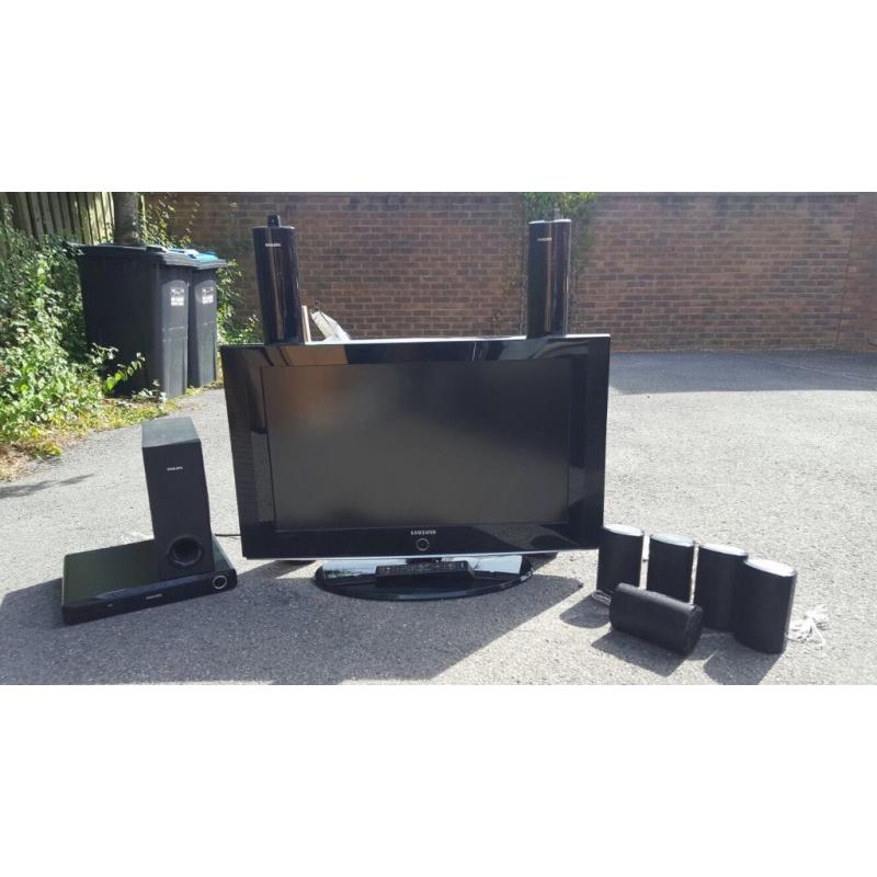 Samsung TV with Surround Sound