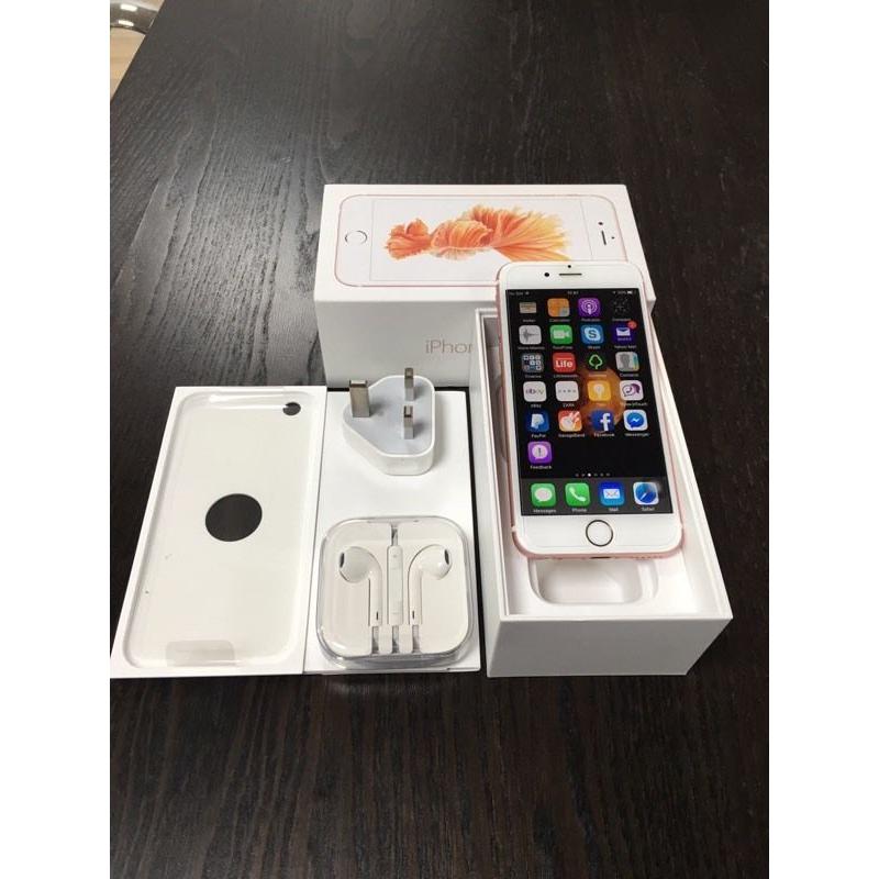 Apple iphone 6s 128gb rose gold