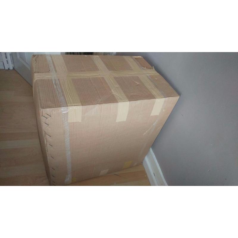 Large Cardboard Boxes 60cm x 60cm x40cm Big Box perfect for moving home. Boxs Cartons Card Board