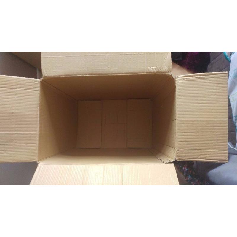 Large Cardboard Boxes 60cm x 60cm x40cm Big Box perfect for moving home. Boxs Cartons Card Board