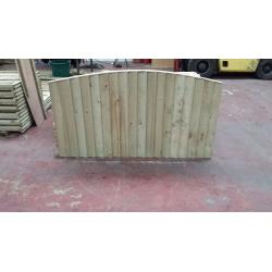 ??Heavy Duty Bow Top Fence Panels