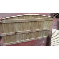 ??Heavy Duty Bow Top Fence Panels