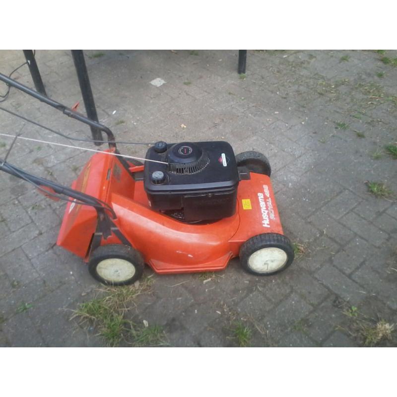 husqvarna rotary petrol self driven mower for sale