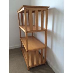Solid Wood Shelving Unit