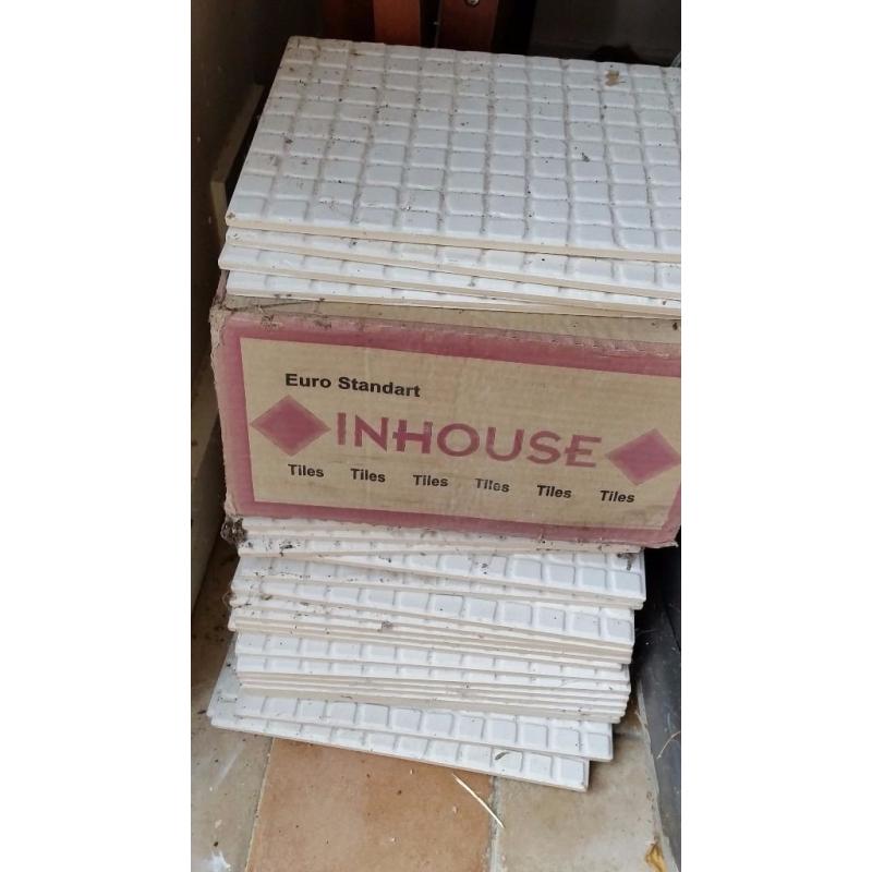 Mixed selection of tiles