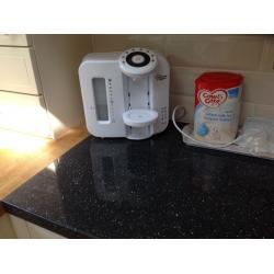 tommee tippee perfect prep machine and tommee tippee electric steriliser. Used.