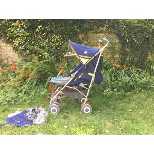 Excellent cond Maclaren XLR + extra