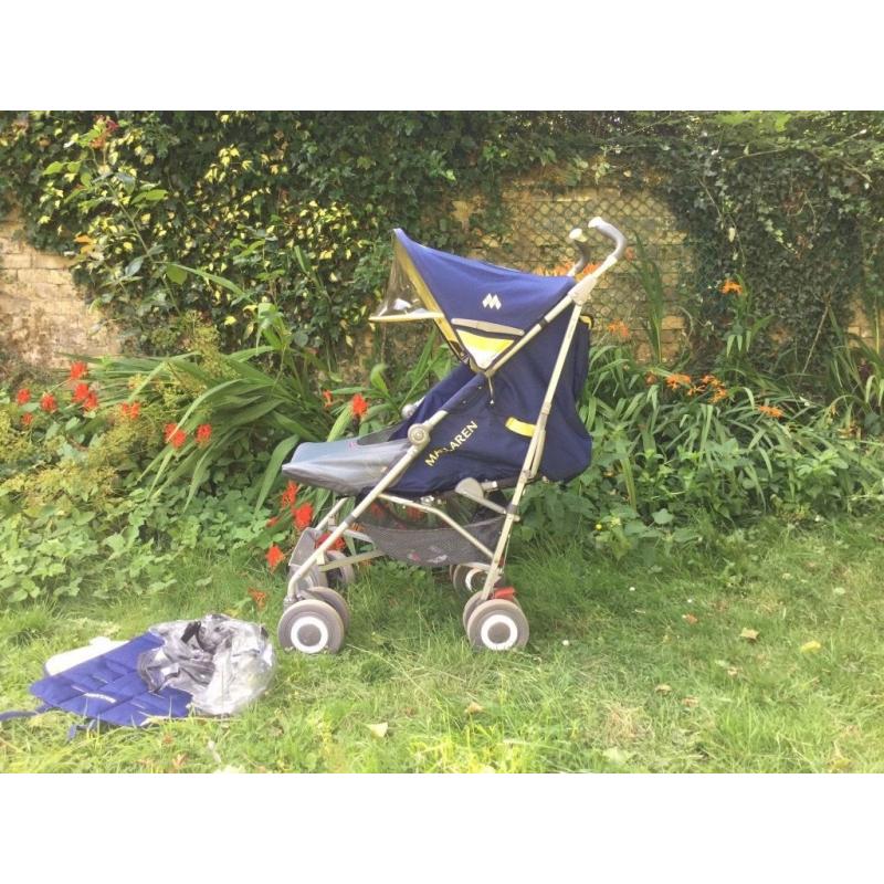 Excellent cond Maclaren XLR + extra